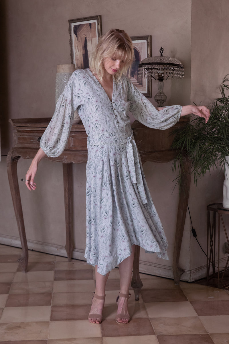 Pure Silk Summer Dress "Primavera"