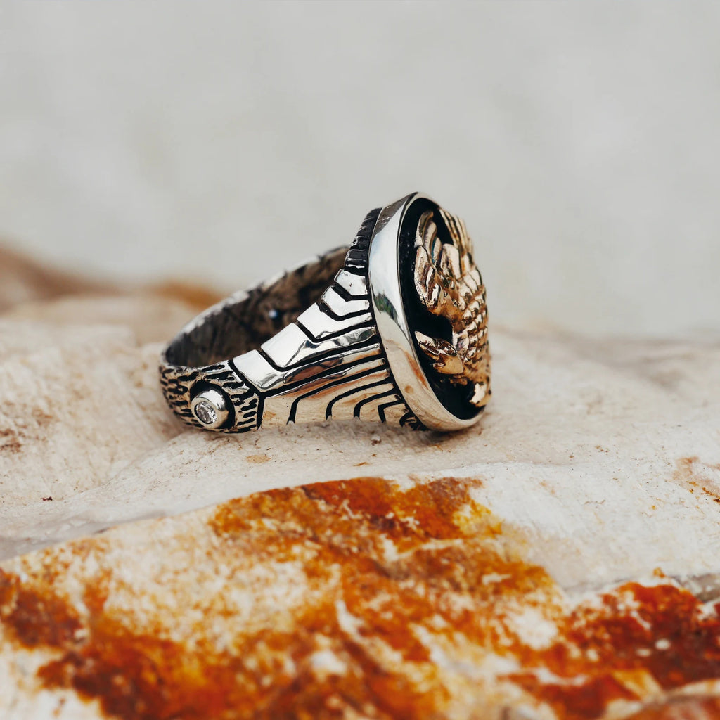 Eagle Ring "Prometheus" by BlackTreeLab