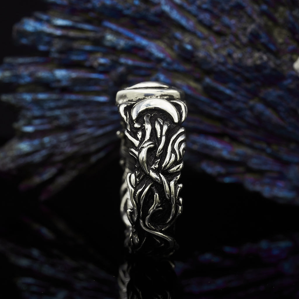 Men's Sterling Silver Wedding Band "Soma"