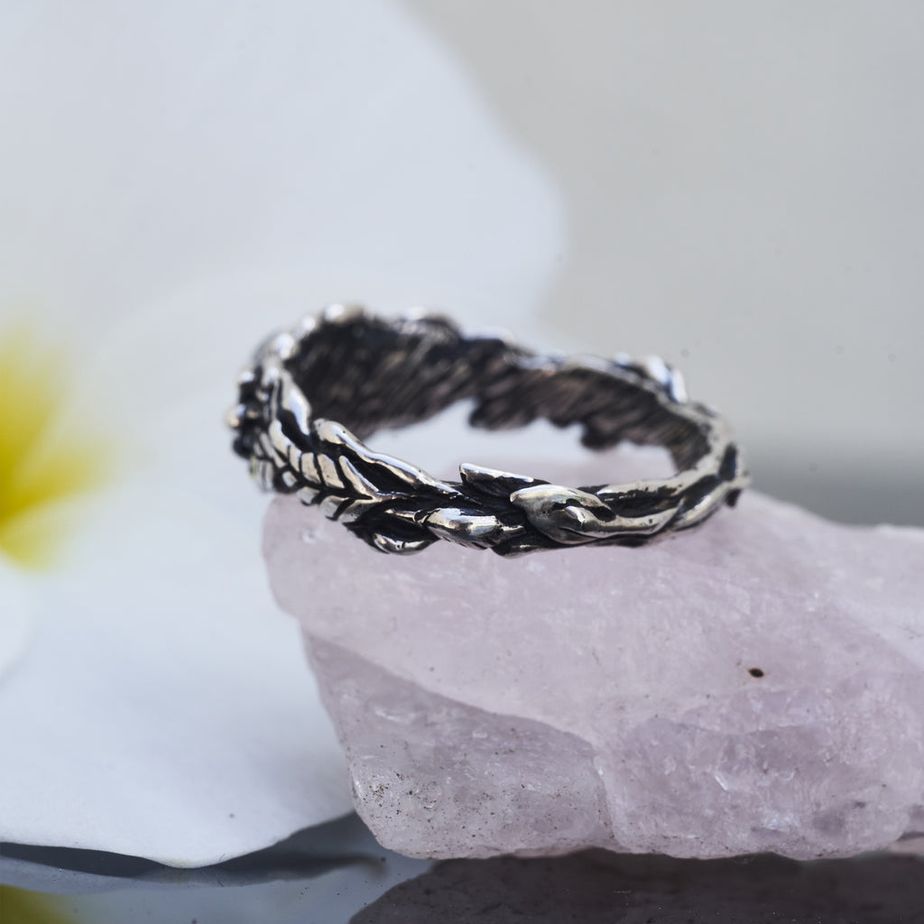 Labradorite Triple Moon Ring Deva