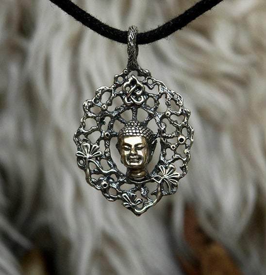 Buddha Silver pendant "Gautama"