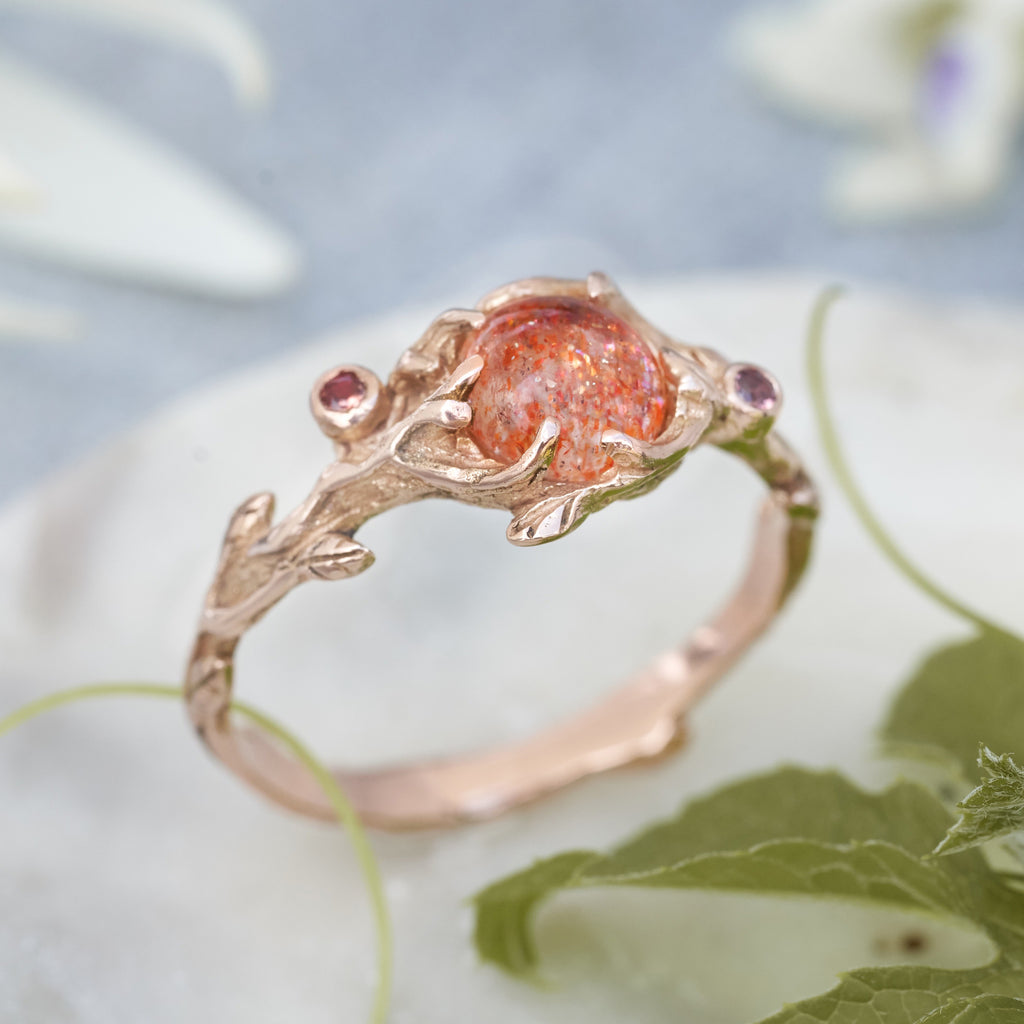 14K Rose Gold Engagement Ring "Grace"