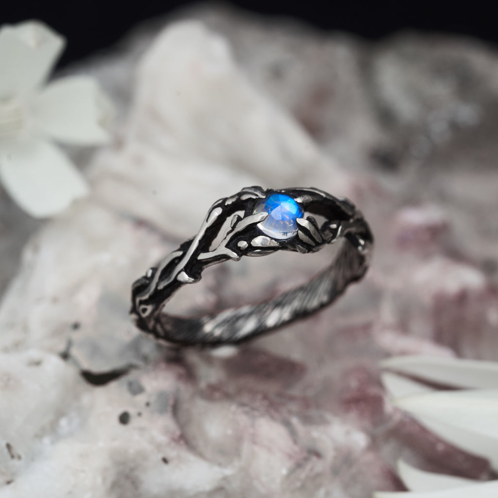 Moonstone engagement ring"Jill"
