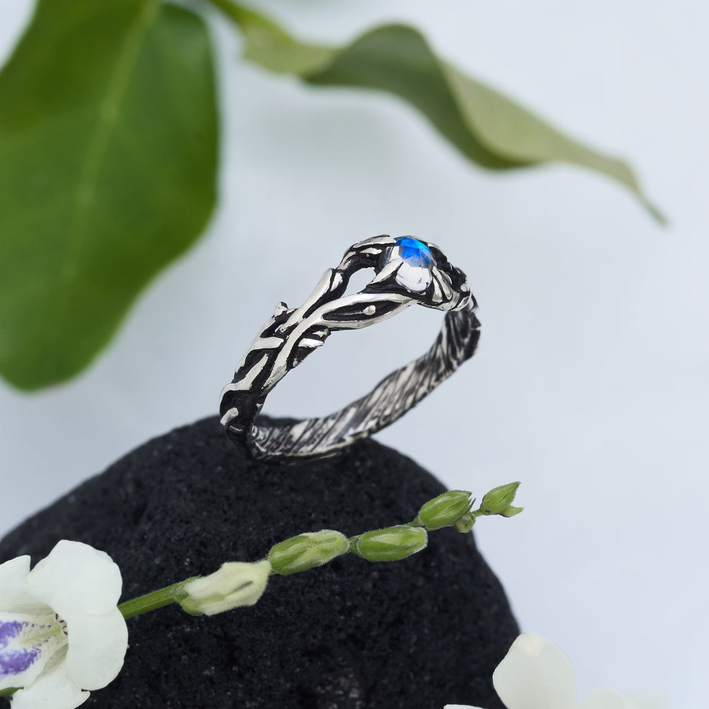 Moonstone engagement ring"Jill"