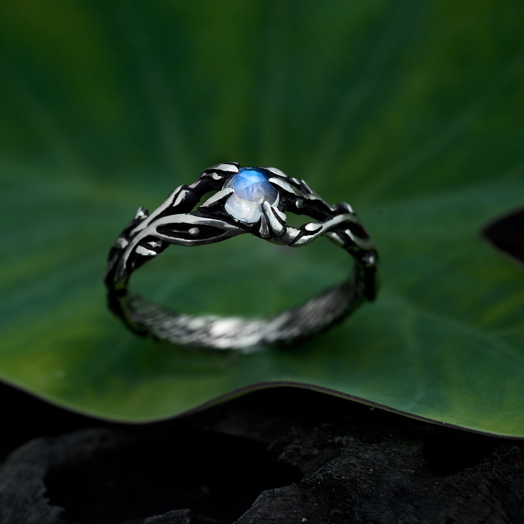 Moonstone engagement ring"Jill"