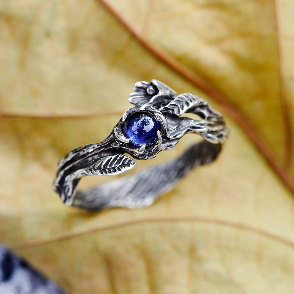 Lolite Engagement ring "Florence" - blacktreelab