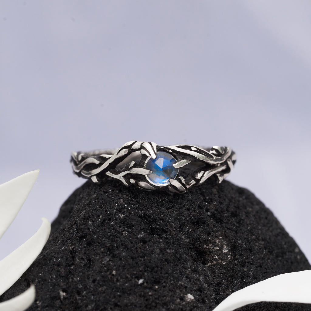 Moonstone engagement ring"Jill"