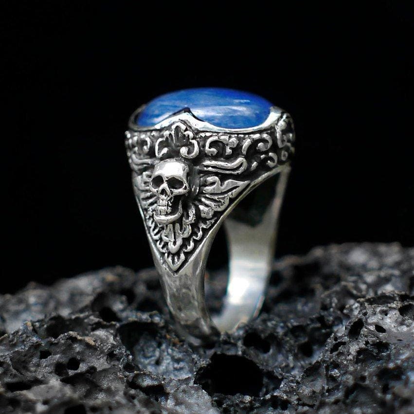 Sterling Silver Kyanite Ring 
