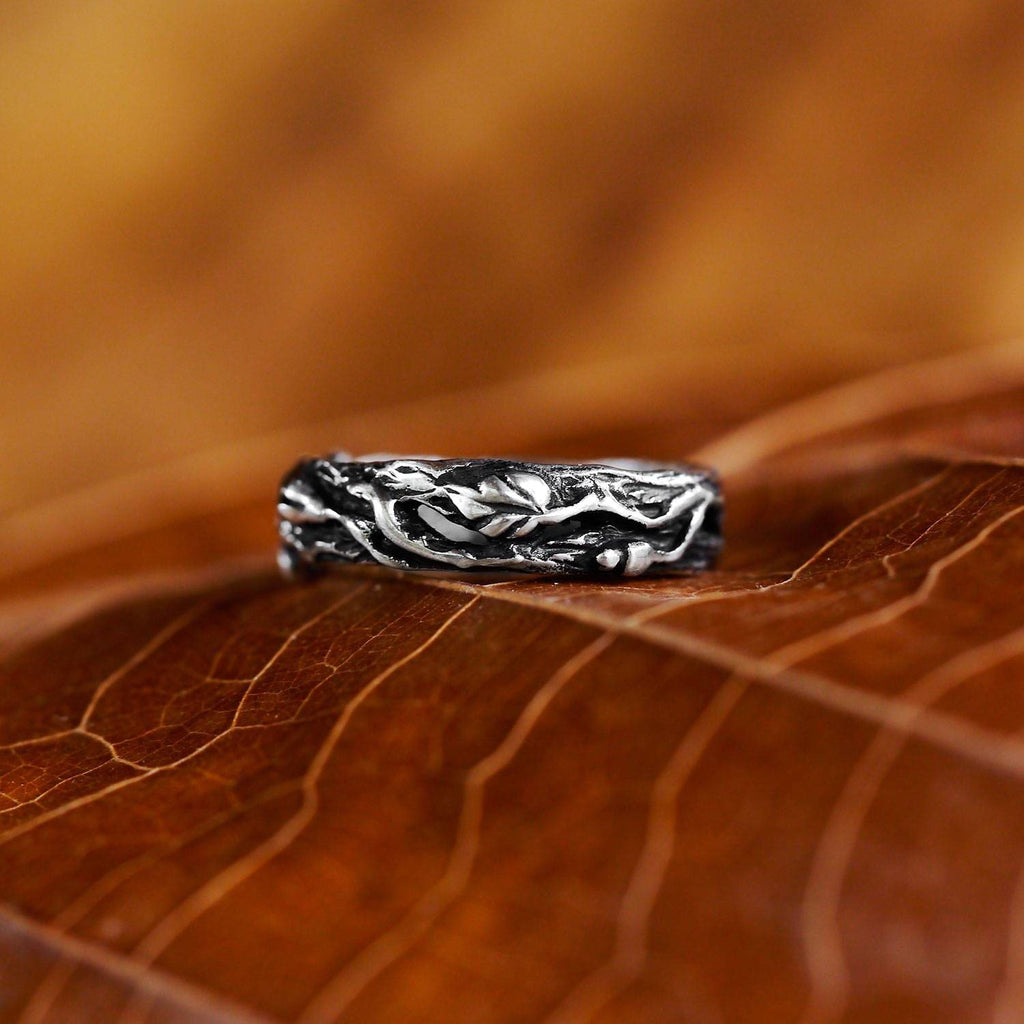Sterling Silver men's band "Mio" - blacktreelab