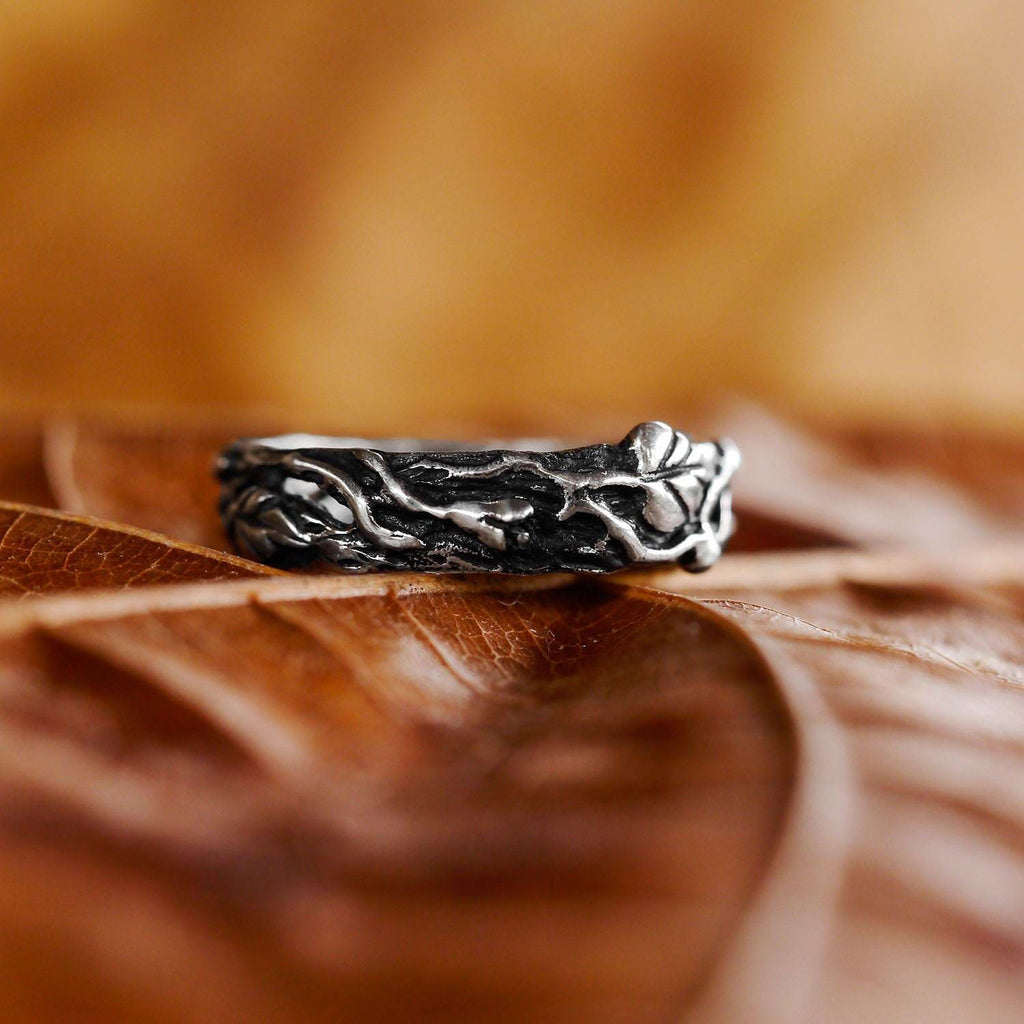 Sterling Silver men's band "Mio" - blacktreelab