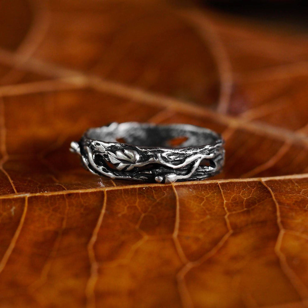 Sterling Silver men's band "Mio" - blacktreelab