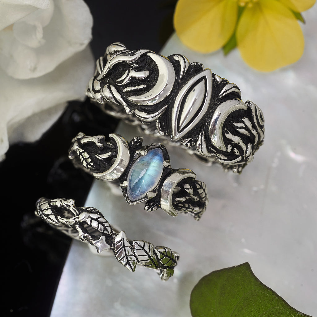 Wedding couple rings set "Soma"