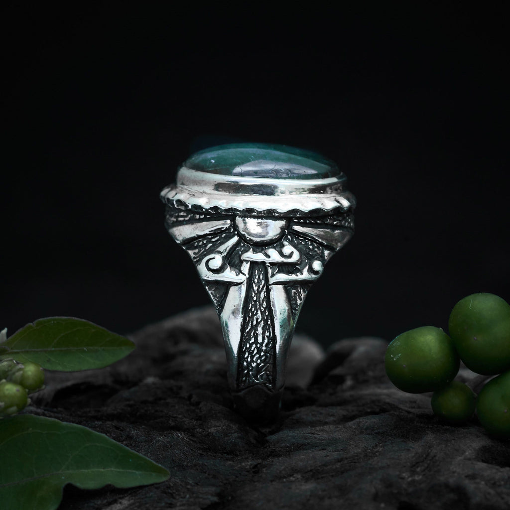 labradorite ring "Tibet"